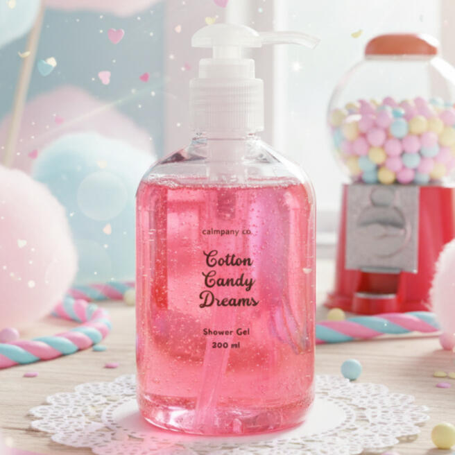 Cotton Candy Dreams Shower Gel Calmpany Co Cotton Candy Dreams Shower Gel. Gentle shower gel for all.